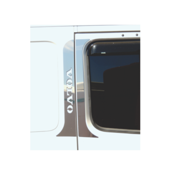 Acabamento Inox da Coluna da Porta Volvo FH Até 2014