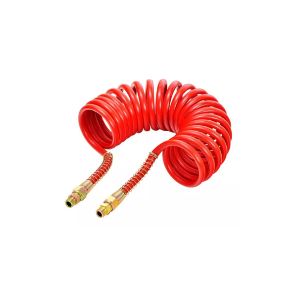 Mangueira Espiral de Freio Cavalo Carreta Vermelha