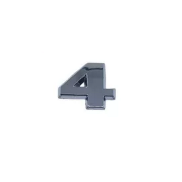 Numero 4 Cromado VW