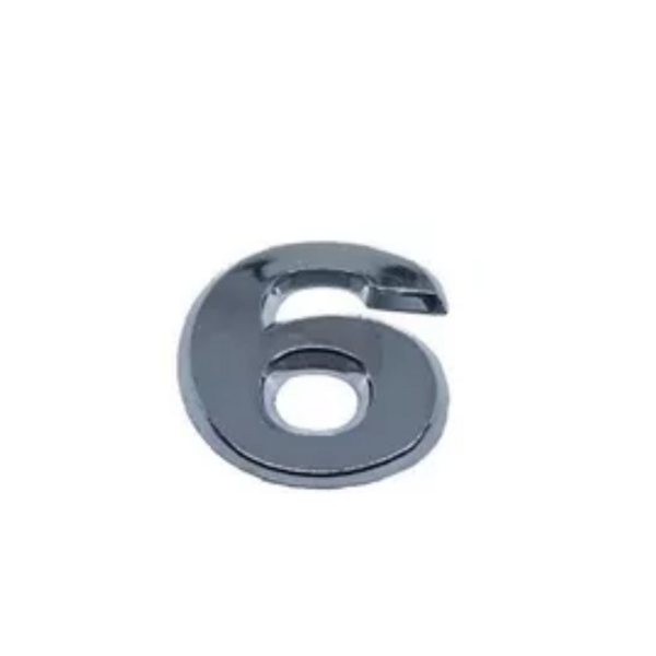 Numero 6 / 9 Cromado VW