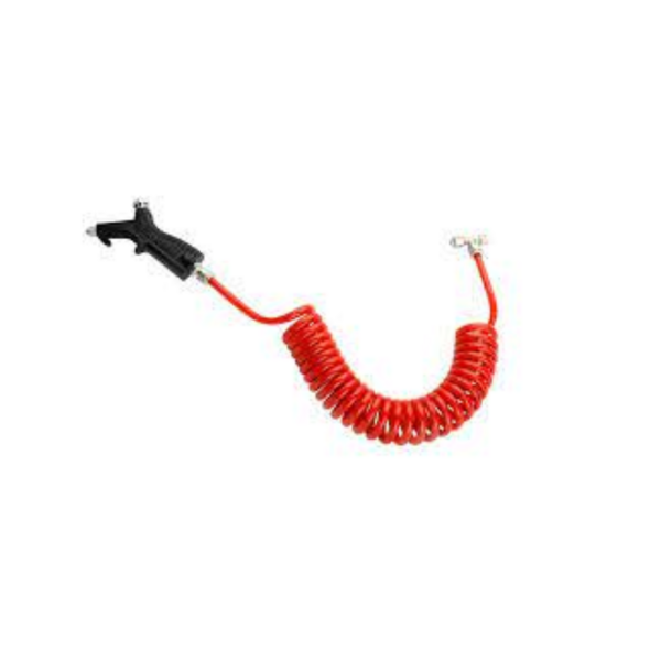 Pistola de Ar com Espiral Vermelha