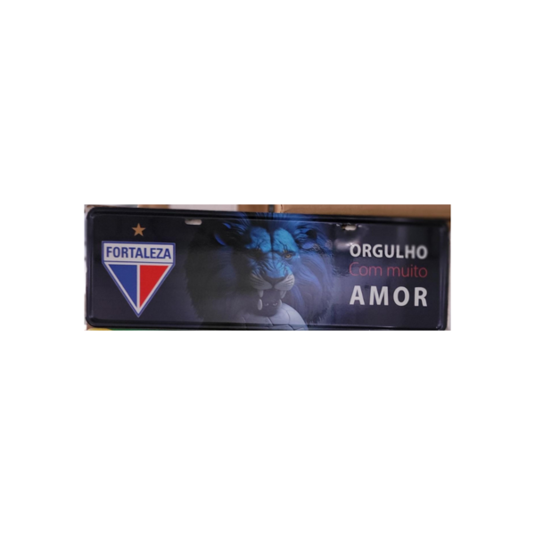 Placa Refletiva Fortaleza Leão