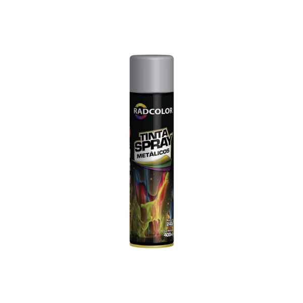 Tinta Spray Prata 400ml / 240g