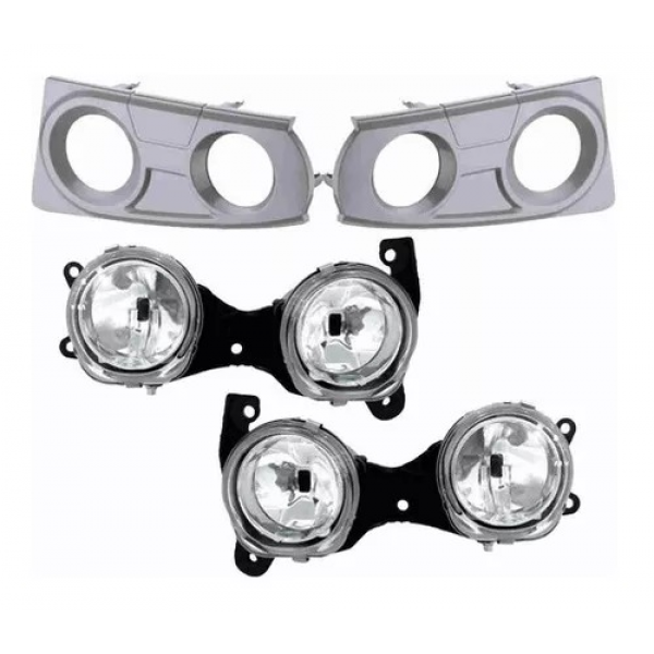 Farol Auxiliar do Iveco LD Com Moldura