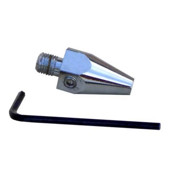 Cone Cromado para Base da Antena