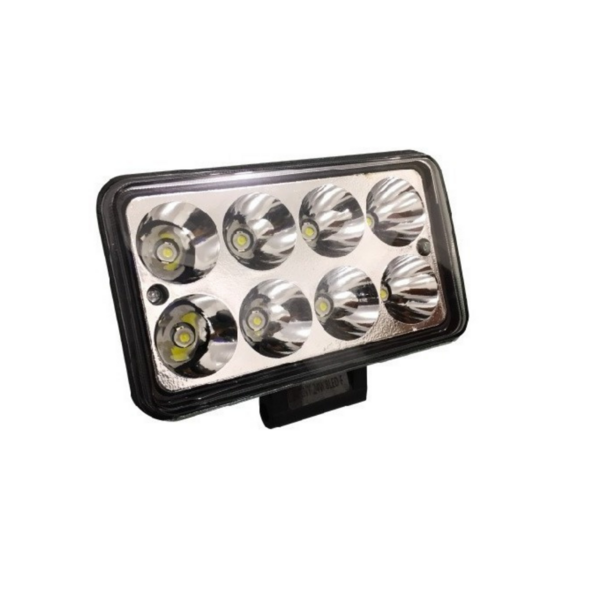 Farol de Milha 8 Leds Retangular