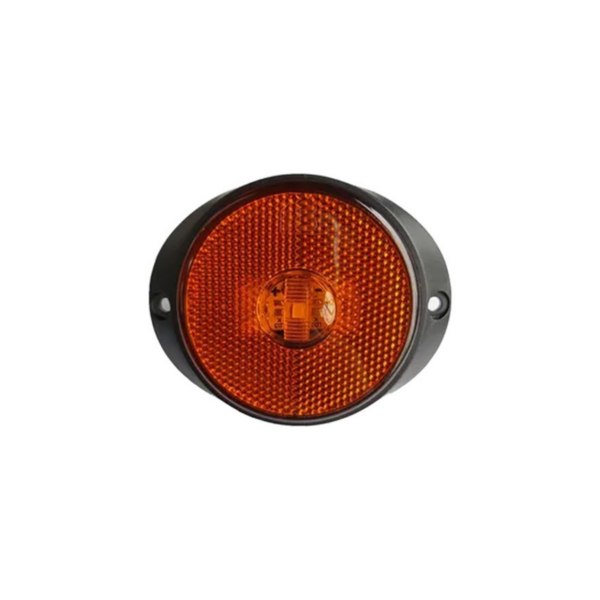 Lanterna Laranja Frontal Led 65mm