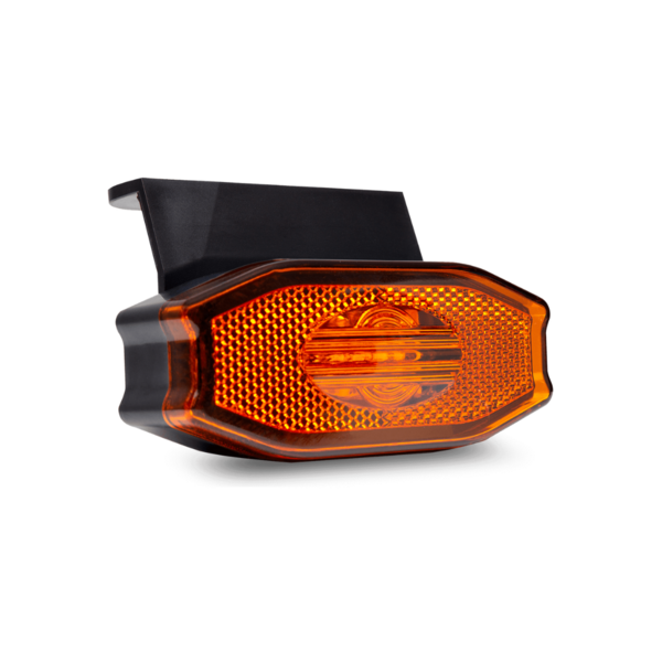 Lanterna Lateral Exclusive c/ Suporte Laranja