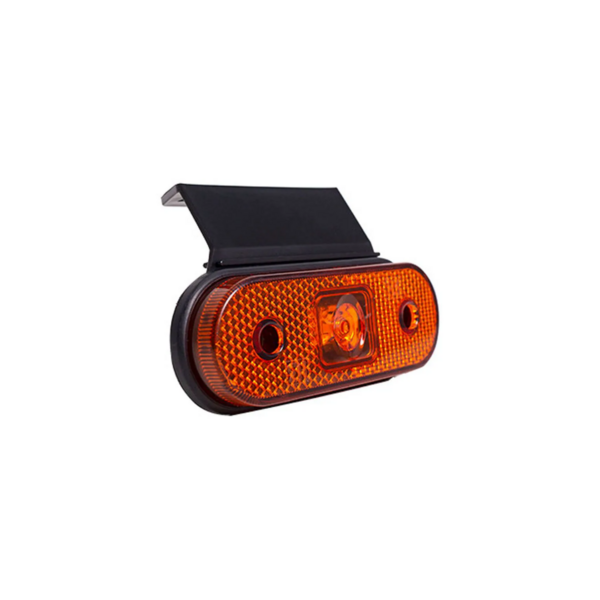 Lanterna Lateral Facchini com Suporte Laranja