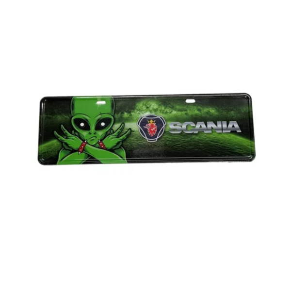 Placa Refletiva ET Scania