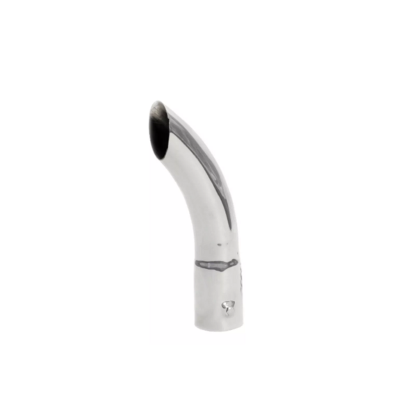 Ponteira Escape Chanfrada Curva 4"