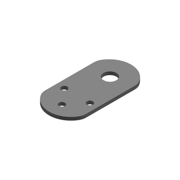 Suporte Sextavado da Carreta Universal 4 Furos Reto